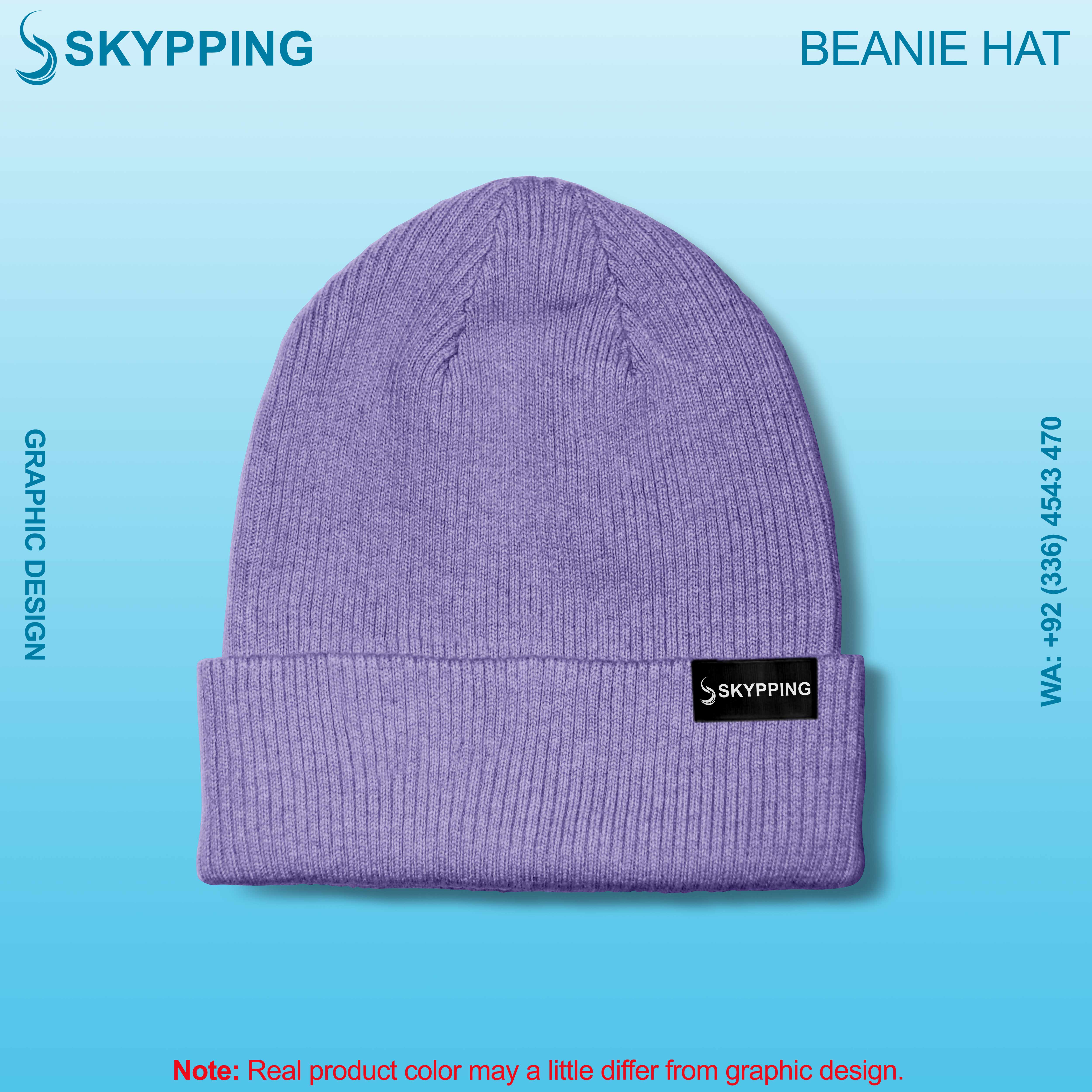 Beanie Hat with Label